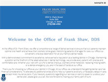 Tablet Screenshot of frankshawdds.com